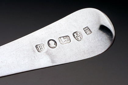 Carlisle Silver (with Provincial Newcastle Hallmarks) Tablespoons (Set of 3), John Brown